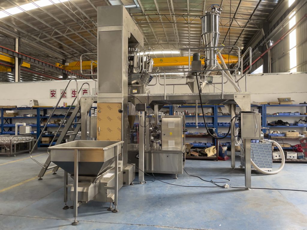 Continuous Motion High Speed Vertical Form Fill Seal Packaging Machine ...